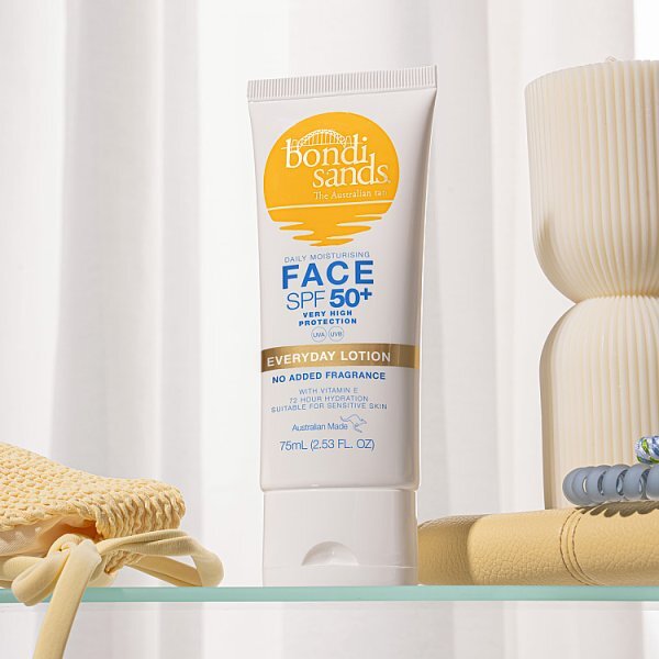 Bondi Sands Fragrance Free Sunscreen Lotion Spf50+ Face 75Ml