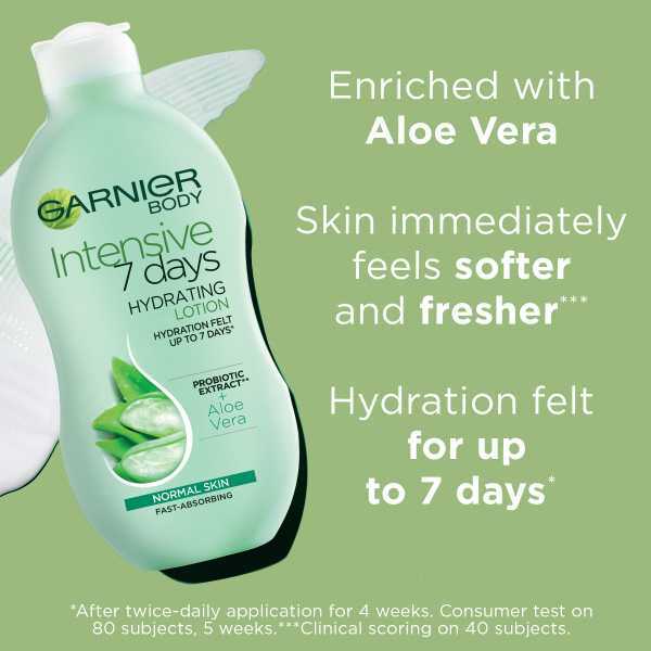 Garnier Intensive 7 Days Aloe Body Lotion Normal Skin 400ml