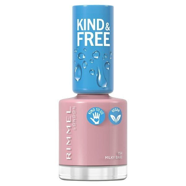 Rimmel Kind & Free Clean Nail Polish Milky Bare