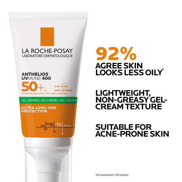 La Roche-Posay Anthelios UVMune 400 Oil Control Gel Cream SPF50+ 50ml