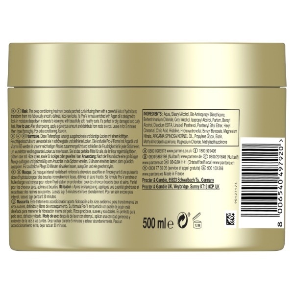 Pantene Gold Series Hydration Treatment 500ml