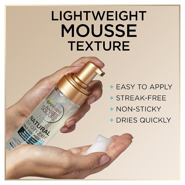 Garnier Ambre Solaire Natural Clear Self Tan Mousse 200ml