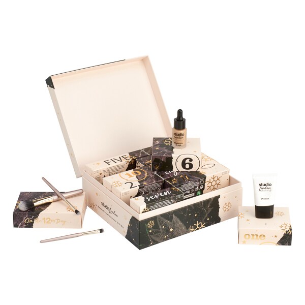 Superdrug Studio London 12 Days Makeup Advent Calendar