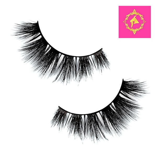 Pinky Goat Silk False Eyelashes - Sahar