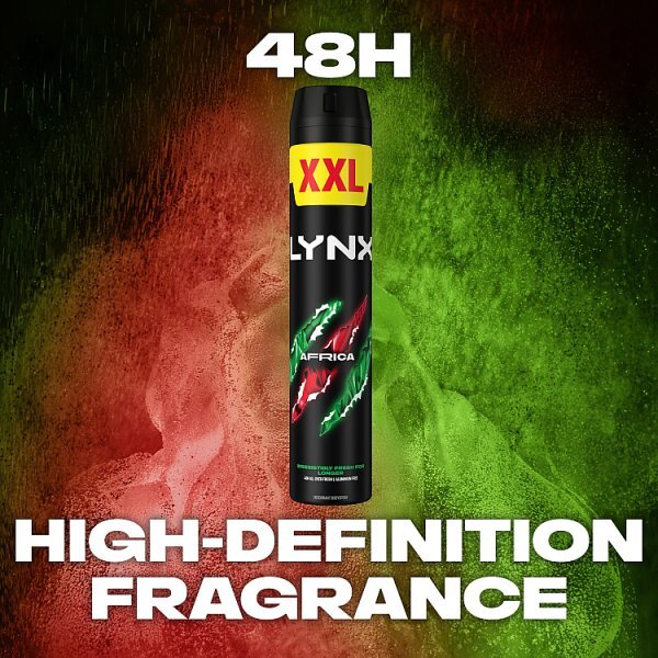 Lynx Africa Aerosol Body Spray 250 ml