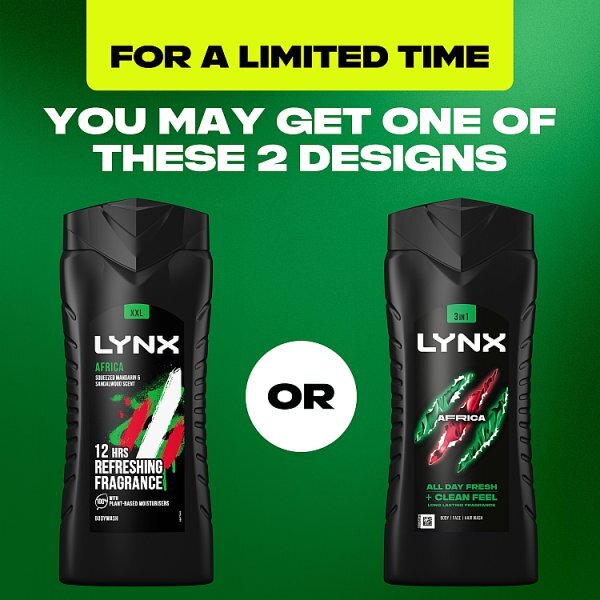 Lynx Bodywash Shower Gel Africa 500ml