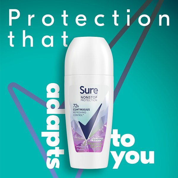 Sure Women Nonstop Ice Tea & Jasmine Antiperspirant  Roll On 50ml