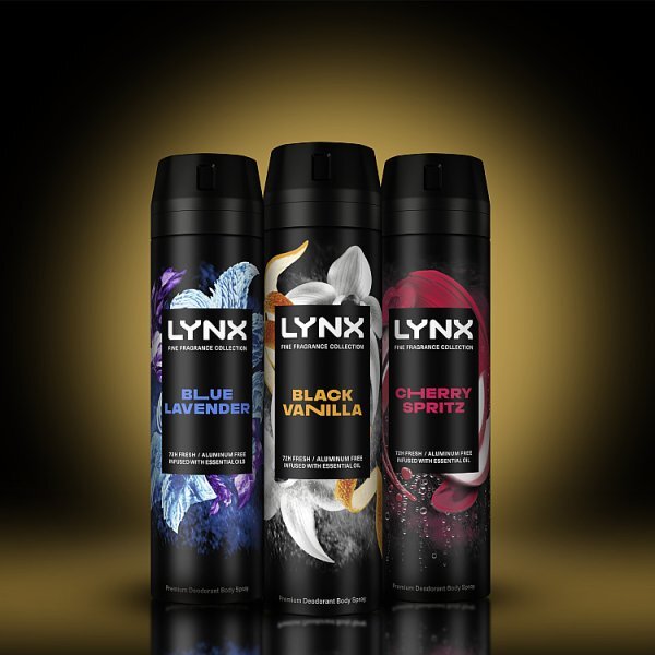 Lynx Fine Fragrance Collection Black Vanilla Body Spray 200Ml