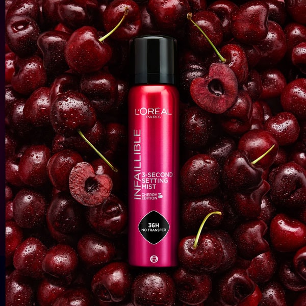 L'Oreal Paris Infallible 3-Second Setting Mist Cherry Fix