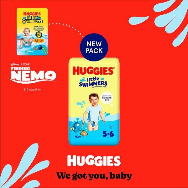 Huggies Little Swimmers Size5-6 Disposable Swim Nappies