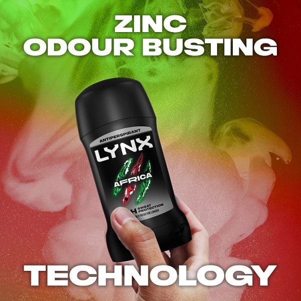 Lynx 48 Hour Anti-Perspirant Stick Deodorant Africa 50ml