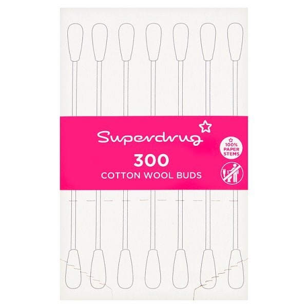Superdrug Cotton Wool Buds - 300 Buds