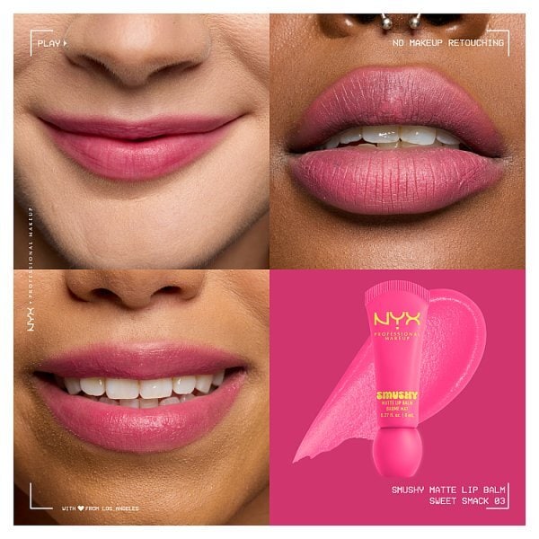NYX Professional Makeup Smushy Matte Lip Balm Sweet Smack