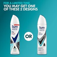Sure Antiperspirant Deo Aerosol Nonstop Invis Aqua 150ml
