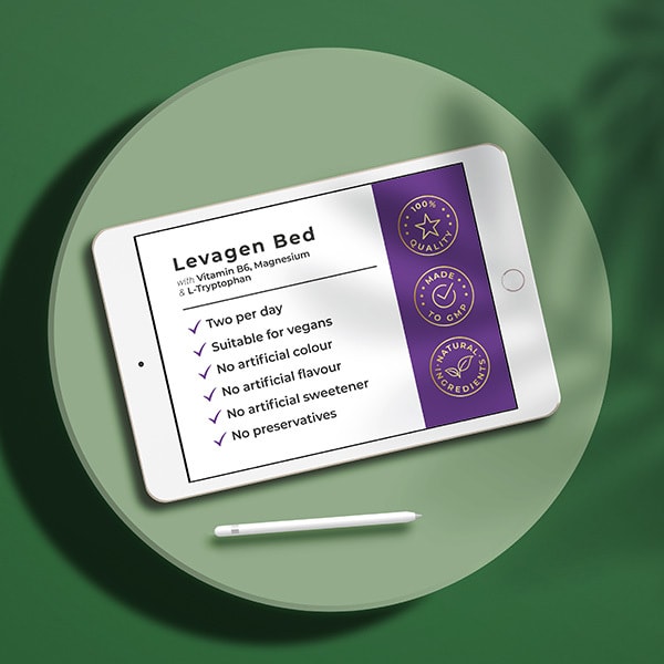 Levagen+ Bed Plus L Tryptophan, Mag & B6 For A Rested Mind