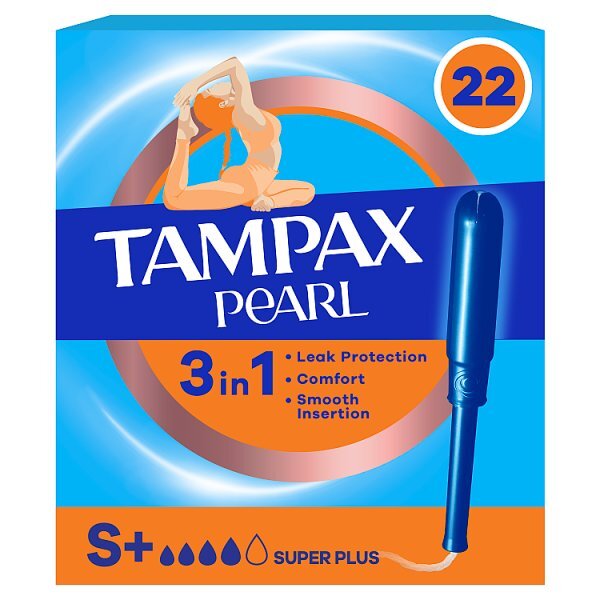 Tampax Pearl Super Plus (22 Ct)