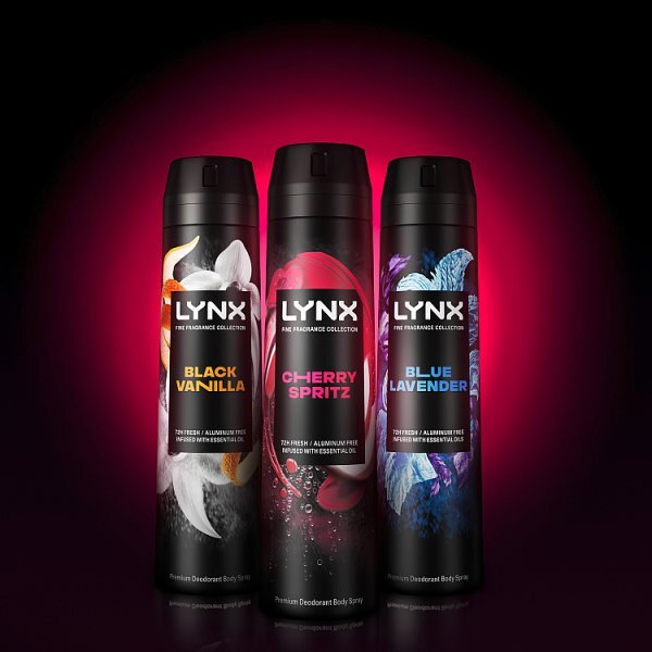 Lynx Fine Fragrance Collection Cherry Spritz Body Spray 200Ml