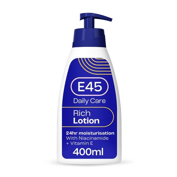 E45 Rich 24hr Lotion Deeply Moisturising with Pump 400ml