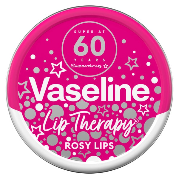 Vaseline Lip Therapy Tin Rosy Lips 20g