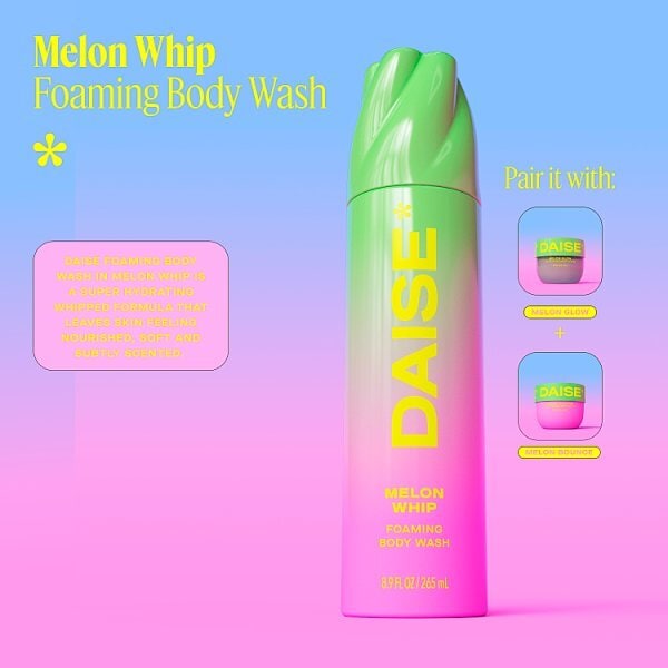 Daise Foaming Body Wash Melon 265ml