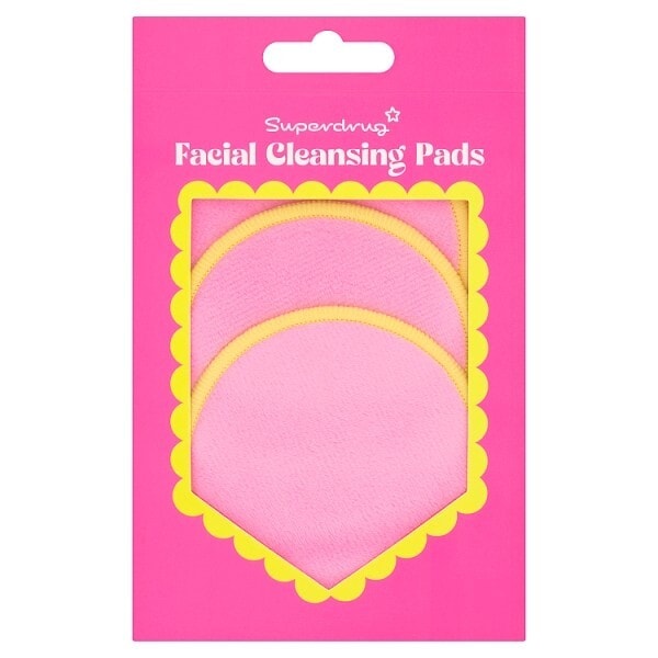 Superdrug Facial Cleansing Pads 3 Pack