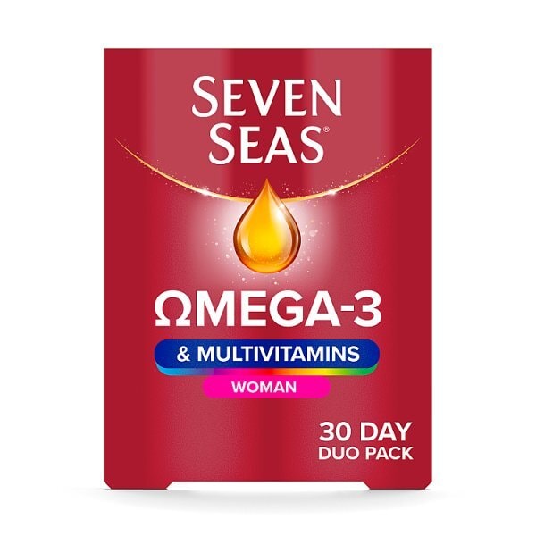 Seven Seas Omega 3 & Multivitamins Woman Duo