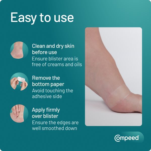 Compeed Blister Plasters Small x6