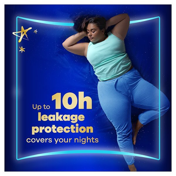 Always Ultra Sanitary Towels Secure Night Wings Size 4 16CT