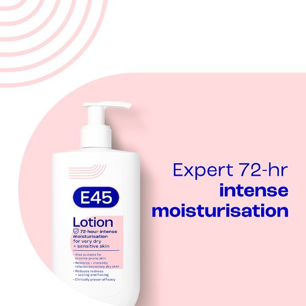 E45 Moisturising Lotion with Pump 500ml