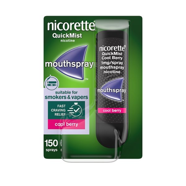 Nicorette® QuickMist Berry 1mg Mouthspray (Stop Smoking)