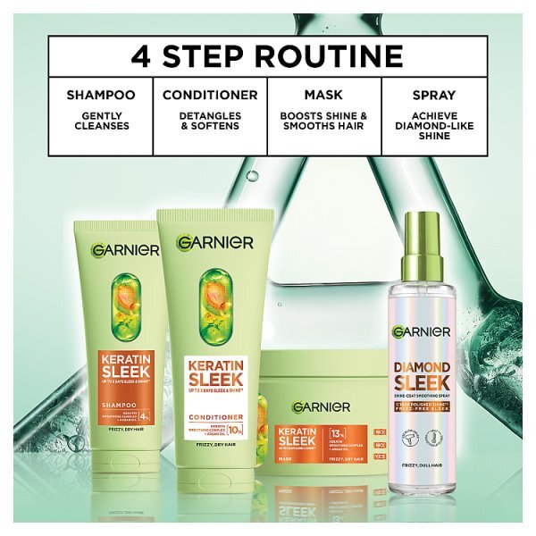 Garnier Keratin Sleek Diamond Spray 150Ml