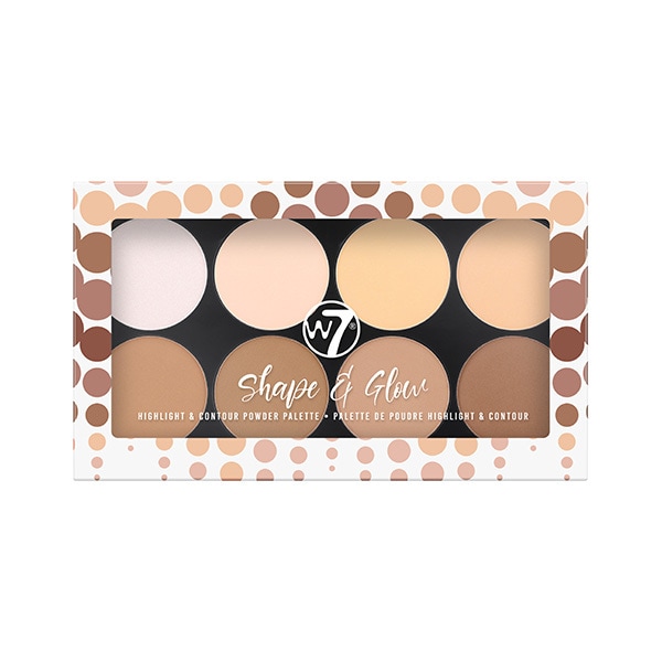 W7 Shape & Glow/Highlight & Contour Powder 20g