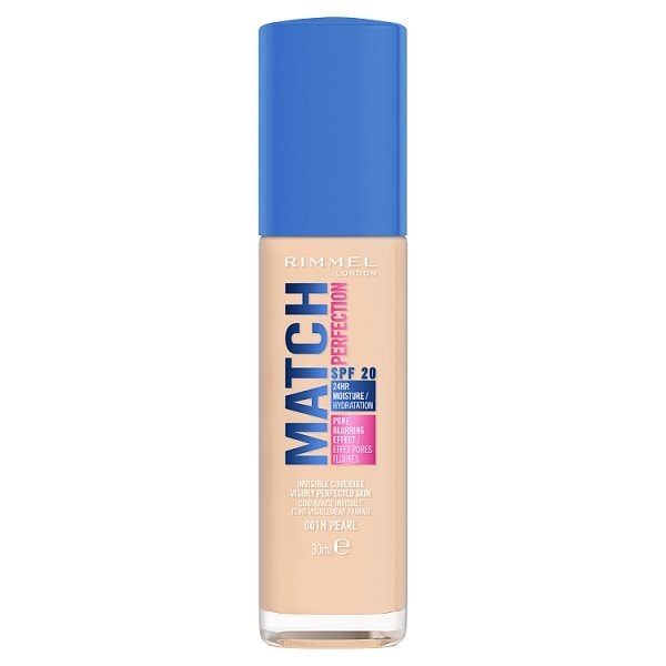 Rimmel Match Perfection Foundation 001N Pearl SPF20