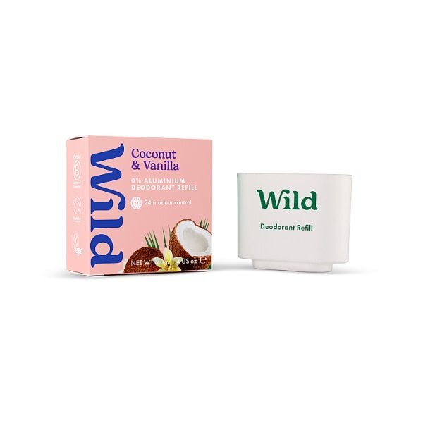 Wild Coconut & Vanilla Deodorant Refill 40g