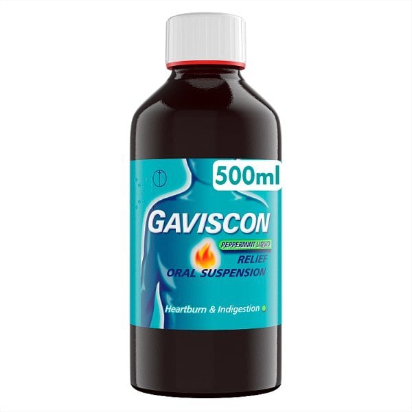 Gaviscon Liquid Original Peppermint 500Ml
