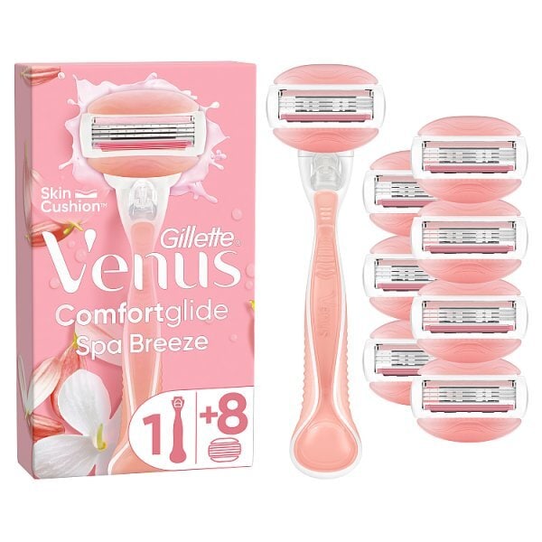 Venus Comfortglide Spa Breeze Razor - 8 Blades