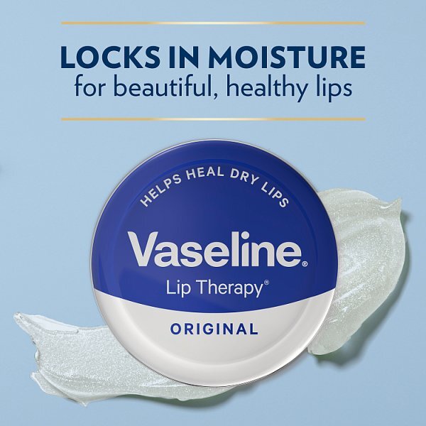 Vaseline Lip Therapy Original Lip Balm Tin 20 g