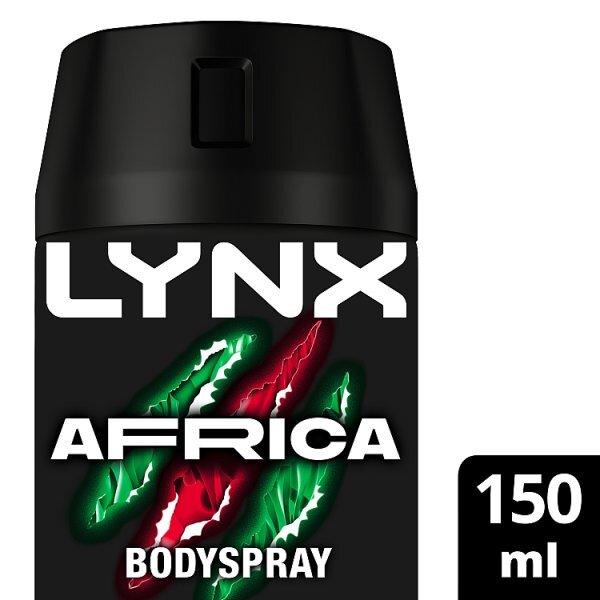Lynx Deodorant Aerosol Bodyspray Africa 150ml