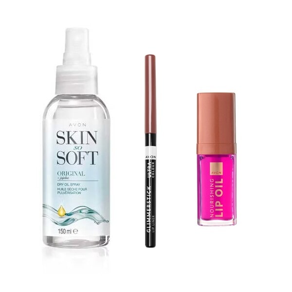 Avon Beauty Essentials - Skin So Soft and Nourishing Lip Look