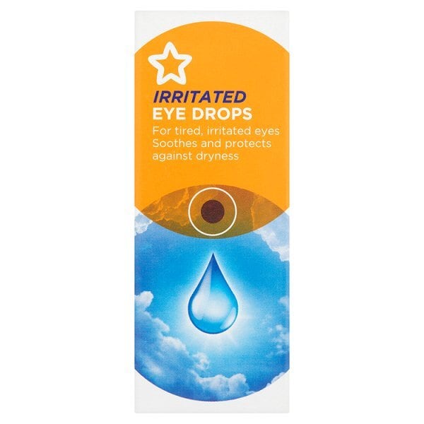 Superdrug Irritated Eye Drops Vit B5 15ml