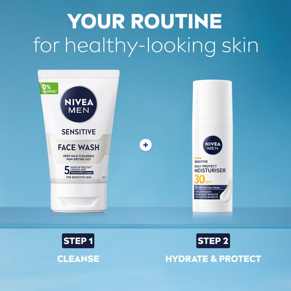 Nivea Sensitive Daily Protect Moisturiser Spf 30