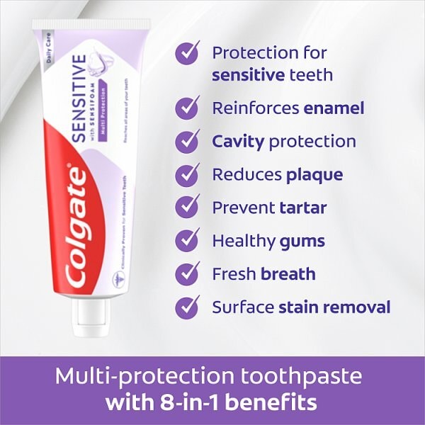 Colgate Sensitive Sensifoam Multi Protection Toothpaste 75ml