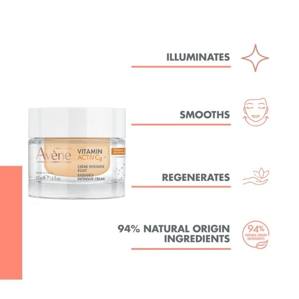 Avène Vitamin Activ Cg Radiance Intensive Cream 50Ml
