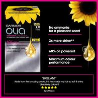 Garnier Olia 9.11 Metallic Silver Permanent Hair Dye