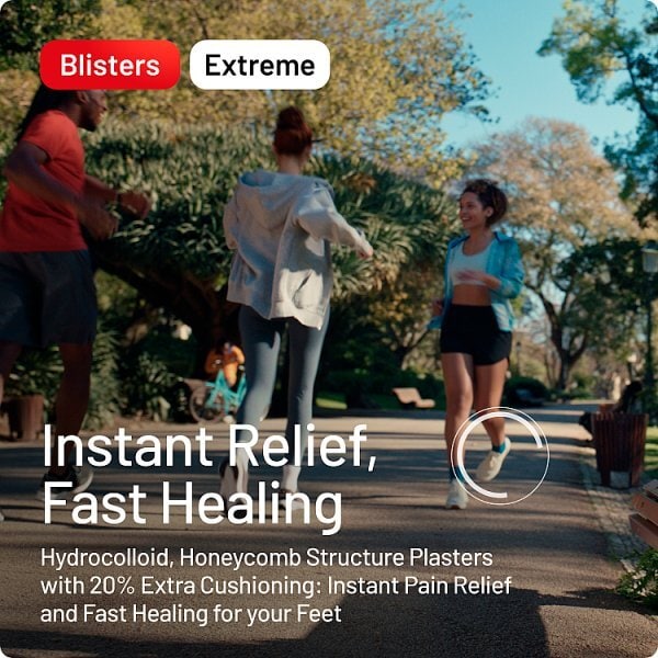 Compeed Cushioned Blister Plasters Medium Pack of 5