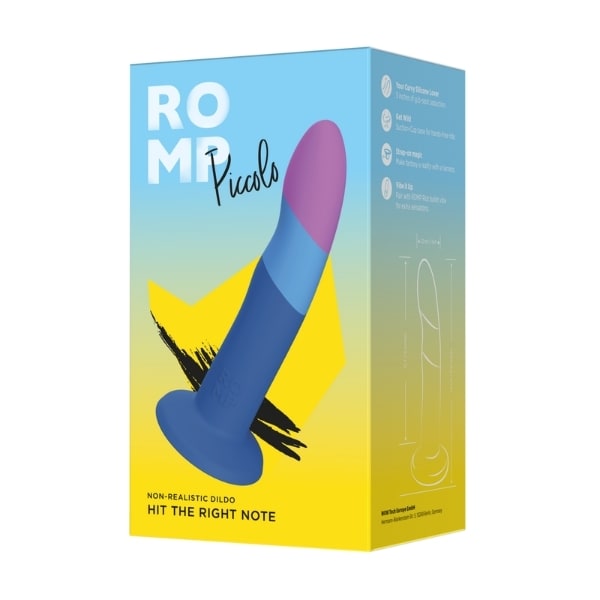 Romp Piccolo Non-Realistic 5" Dildo