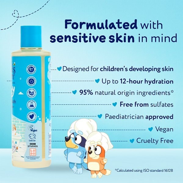 Childs Farm Bubble Bath Bluey-berry 250ml