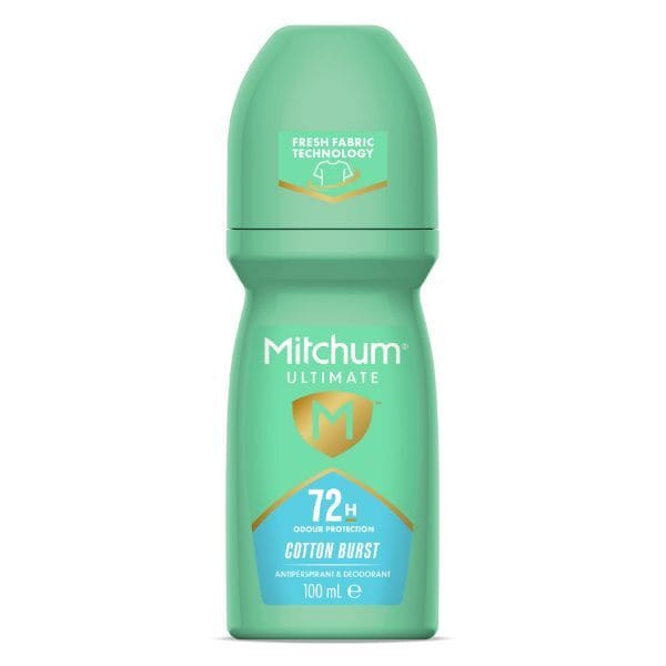 Mitchum Female Ultimate 72H Roll On Cotton Burst 100Ml