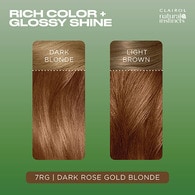 Clairol Natural Instincts Hair Dye 7RG Dark Rose Gold Blonde