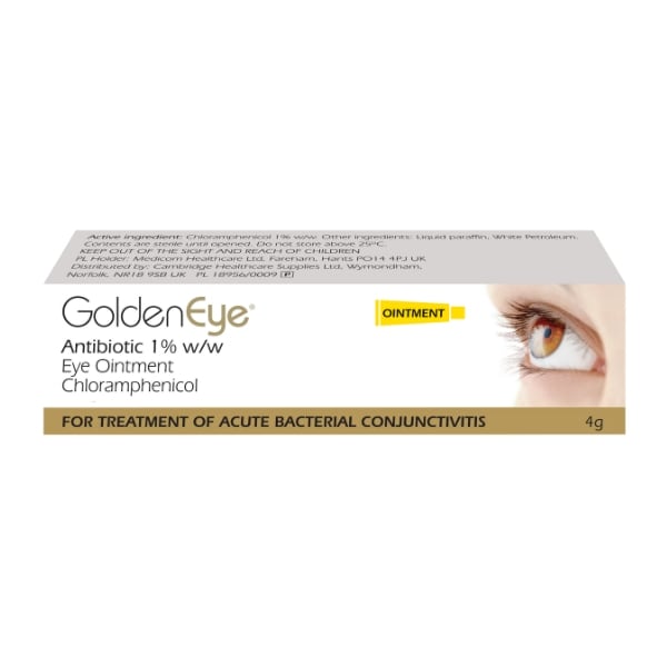 Golden Eye Antibiotic Eye Ointment 1% 4g
